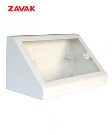 [ZAVAK] Hộp ổ cắm góc đôi CSB-2680